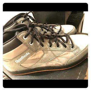 Rare Reebok men sample high top tennis shoe sneakr